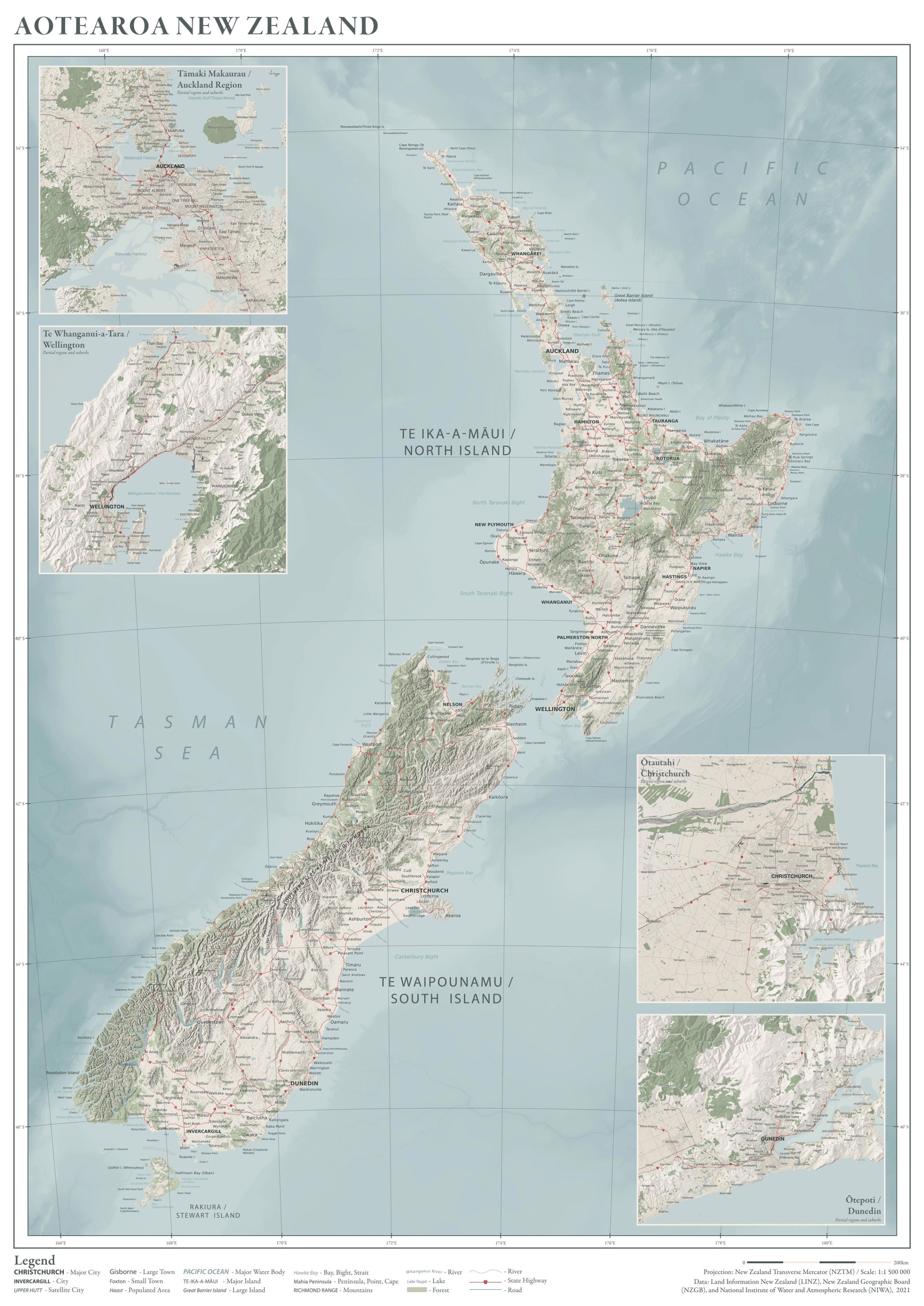 new-zealand-topographic-map-with-insets